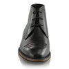 Ghete piele naturală - Chukka - Negru