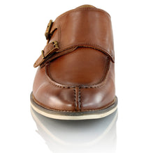 Pantofi barbatesti din piele - Vintage Double Monk