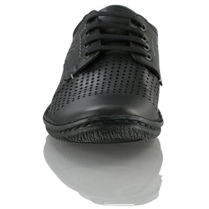Pantofi barbatesti din piele - V Confort - Negru