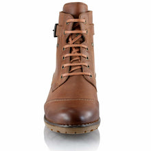 Ghete piele naturală - Vintage Army - Maro Vintage