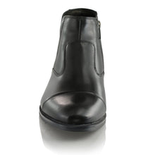 Ghete piele naturală - Cajvana - Negru