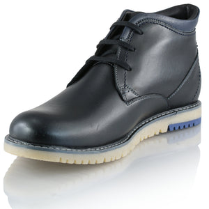 Ghete piele naturală - Deluxe - Negru
