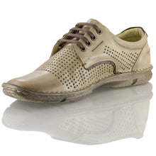 Pantofi barbatesti din piele - V Confort - Beige