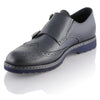 Pantofi barbatesti din piele -  Augustin - Bleumarin
