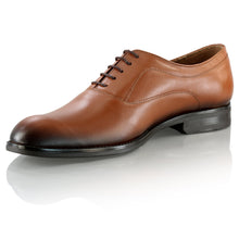 Pantofi barbatesti din piele - Dor De Bucovina - Maro Cognac