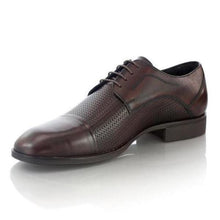 Pantofi barbatesti din piele - Derby - Maro Ciocolată