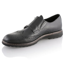 Pantofi barbatesti din piele -  Augustin - Negru