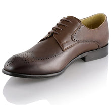 Pantofi barbatesti din piele - Maximilian - Maro Ciocolata