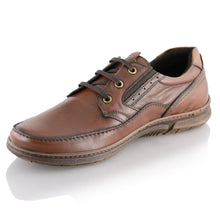 Pantofi barbatesti din piele - Gordian - Maro Cognac
