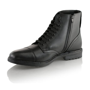 Ghete piele naturală - Oxford Boot - Negru