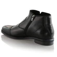 Ghete piele naturală - Cajvana - Negru