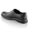 Pantofi barbatesti din piele -  Augustin - Negru