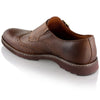 Pantofi barbatesti din piele -  Augustin - Maro Vintage Inchis