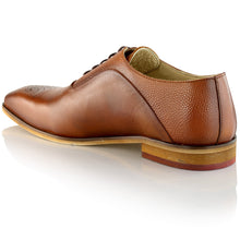 Pantofi barbatesti din piele - Suflet Bucovinean - Maro Cognac