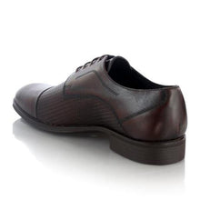 Pantofi barbatesti din piele - Derby - Maro Ciocolată