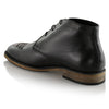 Ghete piele naturală - Chukka - Negru