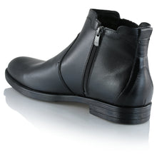 Ghete piele naturală - Pieton Chelsea Black