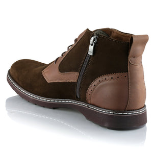 Ghete piele naturală - Winter Sport  - Maro Velour
