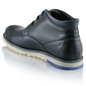 Ghete piele naturală - Deluxe - Negru