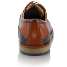 Pantofi barbatesti din piele - Casual Friday - Maro Cognac
