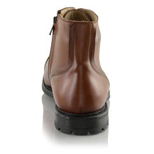 Ghete piele naturală - Oxford Boot - Maro Cognac
