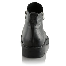 Ghete piele naturală - Zanetti - Negru