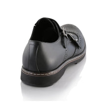 Pantofi barbatesti din piele -  Augustin - Negru