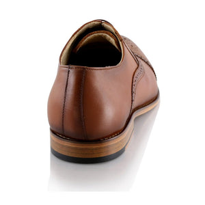 Pantofi barbatesti din piele - Cassius- Maro cognac