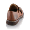 Pantofi barbatesti din piele -  Augustin - Maro Cognac