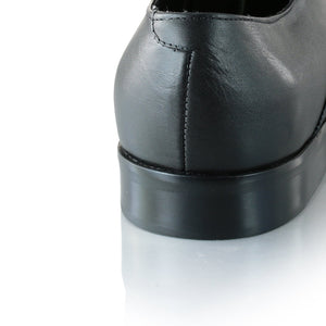 Pantofi barbatesti din piele - British Oxford - Negru