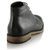 Ghete piele naturală - Chukka - Negru