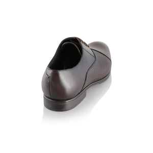 Pantofi barbatesti din piele - Visarion - Maro Ciocolata