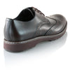 Pantofi barbatesti din piele -  Ortopedic Brogue - Maro Ciocolata