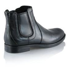 Ghete piele naturală - Pieton Chelsea Black