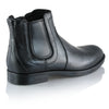 Ghete piele naturală - Pieton Chelsea Black