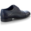 Pantofi barbatesti din piele - Derby - Bleumarin