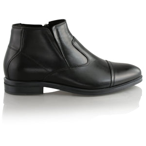Ghete piele naturală - Cajvana - Negru