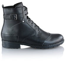 Ghete piele naturală - Vintage Army - Negru