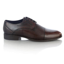 Pantofi barbatesti din piele - Derby - Maro Ciocolată