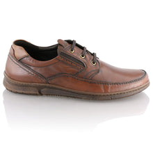 Pantofi barbatesti din piele - Gordian - Maro Cognac