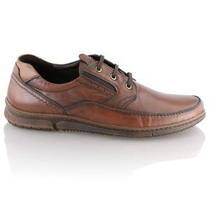 Pantofi barbatesti din piele - Gordian - Maro Cognac