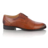 Pantofi barbatesti din piele - Derby - Maro Cognac