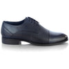 Pantofi barbatesti din piele - Derby - Bleumarin