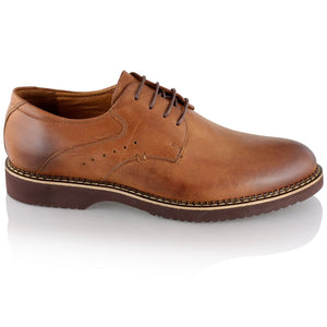 Pantofi barbatesti din piele - Burebista  - Maro Vintage