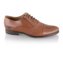 Pantofi barbatesti din piele - Visarion - Maro Cognac