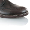 Pantofi barbatesti din piele -  Ortopedic Brogue - Maro Ciocolata