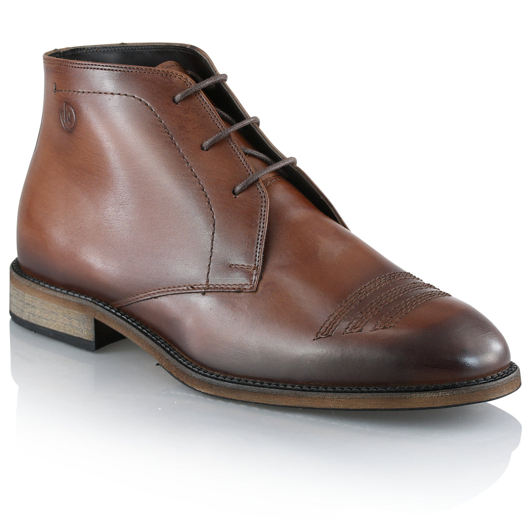 Ghete piele naturală - Chukka - Maro