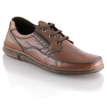 Pantofi barbatesti din piele - Gordian - Maro Cognac