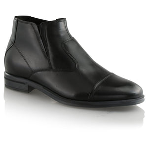 Ghete piele naturală - Cajvana - Negru