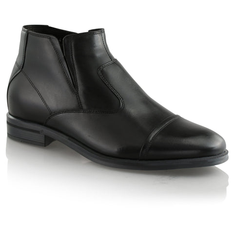 Ghete piele naturală - Cajvana - Negru